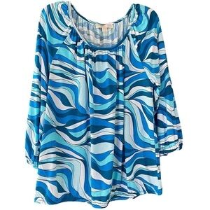 Michael Kors Long Sleeve Top Size Large